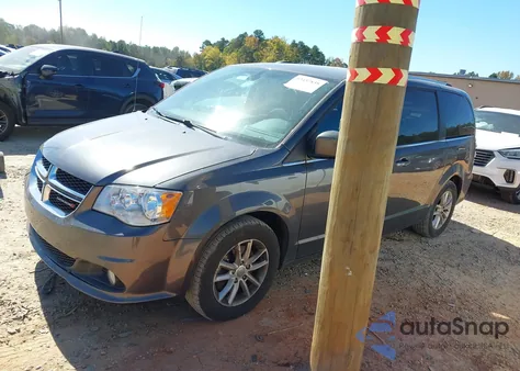 2018 Dodge Grand Caravan Sxt из США, поврежденный, VIN 2C4RDGCG3JR328081